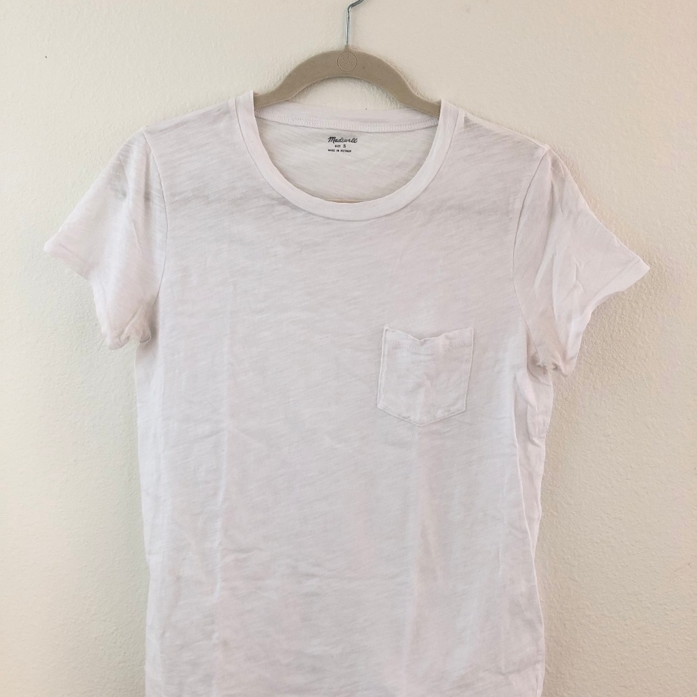 MADEWELL Whisper Cotton Crew Neck T Shirt